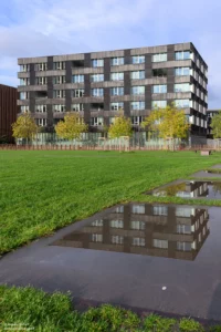 Architecture moderne Lille Eurotechnologie — façades — Jacques Hamard photographe