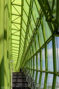 Structures métalliques Cité de la Mode — bords de Seine Paris — Jacques Hamard photographe