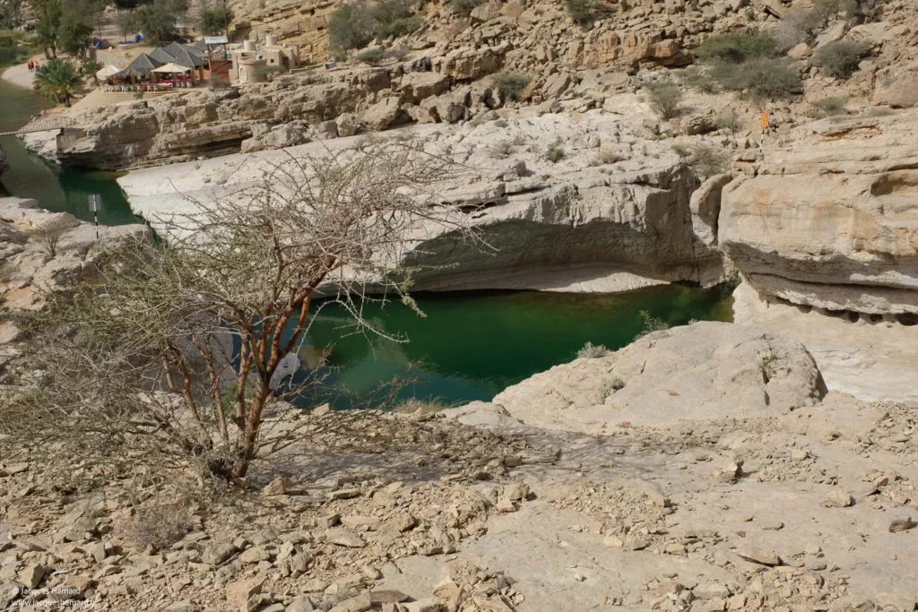 Wadi Bani Khalid par Jacques Hamard