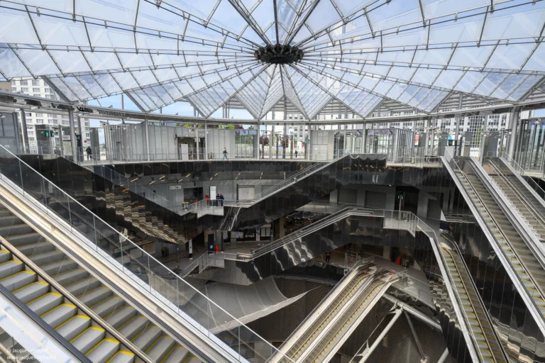 Architecture souterraine Villejuif — station Gustave Roussy — Jacques Hamard