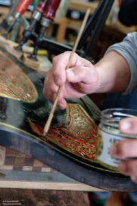 Reportage portrait ébéniste Paris — savoir-faire artisanal — Jacques Hamard