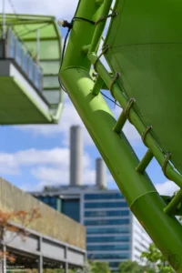 Détail structures métalliques Cité de la Mode — Jacques Hamard photographe